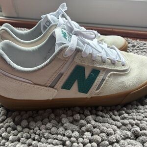 New Balance White and Green Sneakers 306 Jamie Foy